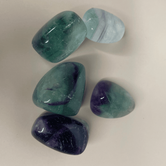 Fluorid | Konzentration • Energie • Ordnung im Innen | Trommelstein