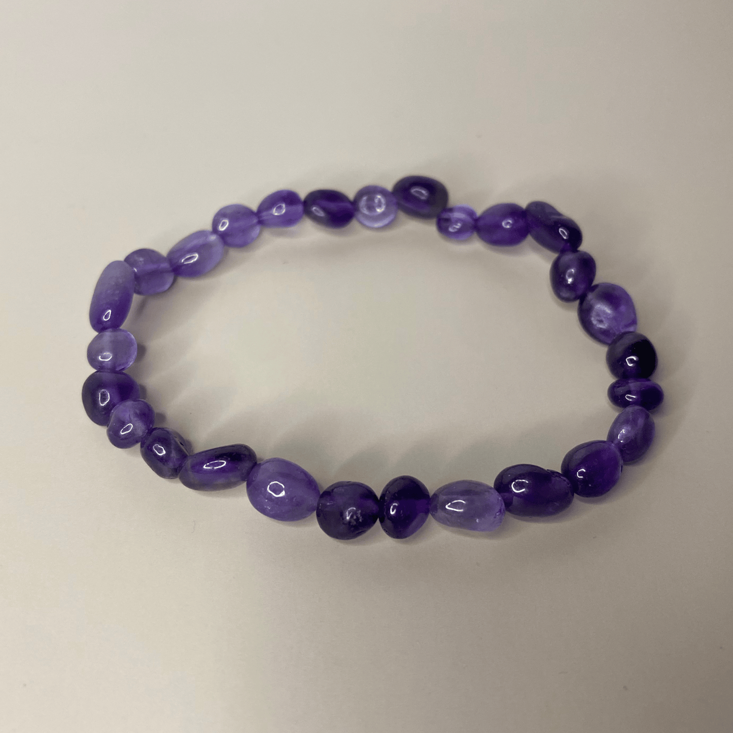 Armband Amethyst | Gelassenheit • Ruhe • Klarheit | nature shape