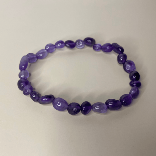 Armband Amethyst | Gelassenheit • Ruhe • Klarheit | nature shape