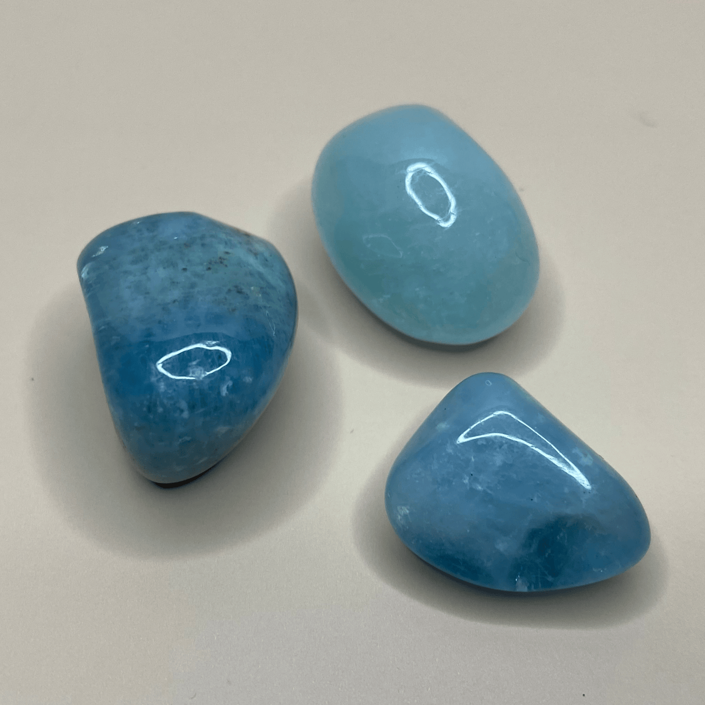 Aquamarin | Leichtigkeit • Ausdruck • innere Ruhe | Trommelstein