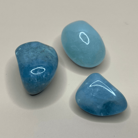 Aquamarin | Leichtigkeit • Ausdruck • innere Ruhe | Trommelstein